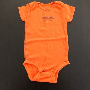 Handsome like daddy onesie